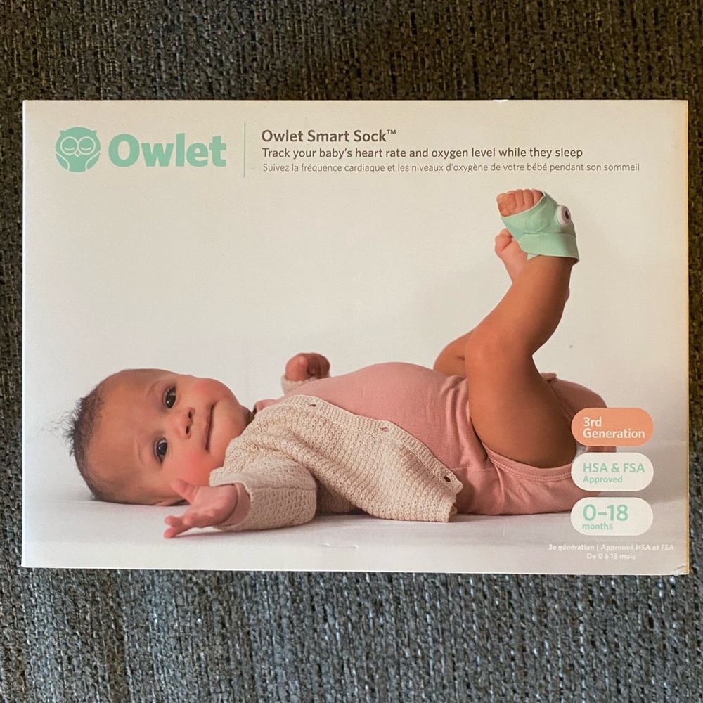 Owlet 3rd Gen Smart Sock